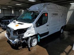 Salvage trucks for sale at Brighton, CO auction: 2022 Ford Transit T-250