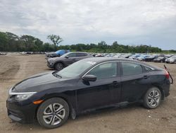 Salvage cars for sale from Copart Des Moines, IA: 2018 Honda Civic LX