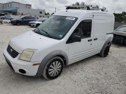 Salvage cars for sale from Copart Opa Locka, FL: 2013 Ford Transit Connect XLT