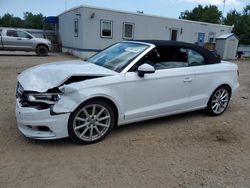 Salvage cars for sale from Copart Lyman, ME: 2015 Audi A3 Premium Plus