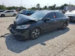 Salvage cars for sale at Bridgeton, MO auction: 2017 Honda Accord LX