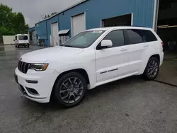 Jeep salvage cars for sale: 2021 Jeep Grand Cherokee Overland