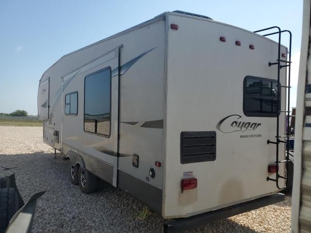 2012 Cougar Travel Trailer