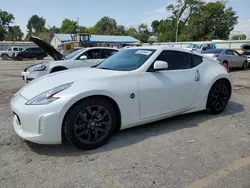 Salvage cars for sale at Wichita, KS auction: 2015 Nissan 370Z Base