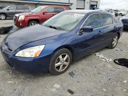 Salvage cars for sale at Earlington, KY auction: 2005 Honda Accord EX