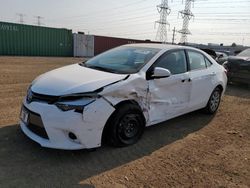 2016 Toyota Corolla L en venta en Elgin, IL