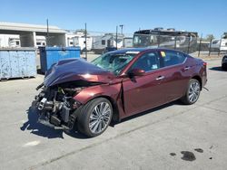 Salvage cars for sale from Copart Sacramento, CA: 2023 Nissan Altima SL