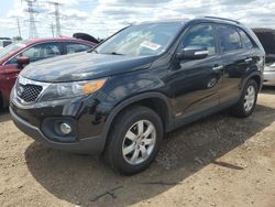 Salvage cars for sale from Copart Elgin, IL: 2012 KIA Sorento Base