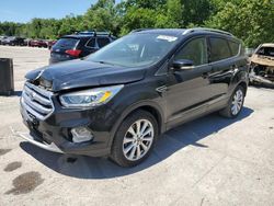 Ford salvage cars for sale: 2017 Ford Escape Titanium