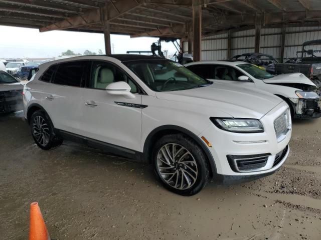 2019 Lincoln Nautilus Reserve