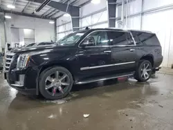 Cadillac Vehiculos salvage en venta: 2016 Cadillac Escalade ESV Luxury