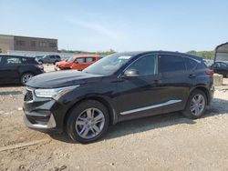 Salvage cars for sale at Kansas City, KS auction: 2019 Acura RDX Advance