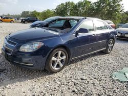 Salvage cars for sale at Houston, TX auction: 2012 Chevrolet Malibu 1LT