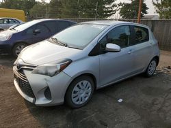 Toyota Vehiculos salvage en venta: 2017 Toyota Yaris L