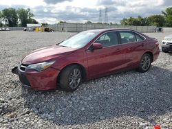 Toyota salvage cars for sale: 2017 Toyota Camry LE