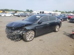 Salvage cars for sale at New Britain, CT auction: 2015 Honda Accord EXL