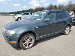 Salvage cars for sale at Brookhaven, NY auction: 2007 BMW X3 3.0SI