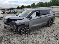 Salvage cars for sale at Memphis, TN auction: 2022 Mitsubishi Outlander SE