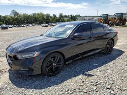 Salvage cars for sale at Tifton, GA auction: 2020 Honda Accord Sport