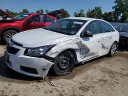 Chevrolet salvage cars for sale: 2012 Chevrolet Cruze LS