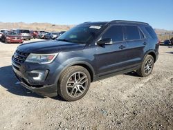 Ford salvage cars for sale: 2017 Ford Explorer Sport