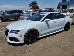 Salvage cars for sale at Woodhaven, MI auction: 2014 Audi RS7