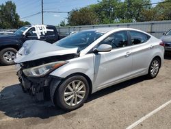 Salvage cars for sale at Moraine, OH auction: 2014 Hyundai Elantra SE