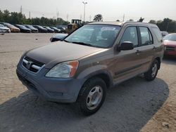 Honda salvage cars for sale: 2004 Honda CR-V LX