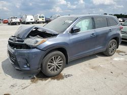 Salvage cars for sale at Indianapolis, IN auction: 2018 Toyota Highlander SE