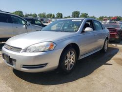 Chevrolet salvage cars for sale: 2012 Chevrolet Impala LT