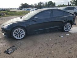 Tesla Vehiculos salvage en venta: 2022 Tesla Model 3