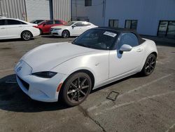 Salvage cars for sale at Vallejo, CA auction: 2016 Mazda MX-5 Miata Grand Touring