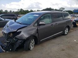 Salvage cars for sale at Florence, MS auction: 2015 Toyota Sienna LE