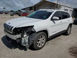 Jeep salvage cars for sale: 2017 Jeep Cherokee Latitude