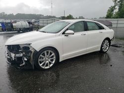 Salvage cars for sale at Dunn, NC auction: 2013 Lincoln MKZ