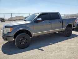 Salvage cars for sale at North Las Vegas, NV auction: 2010 Ford F150 Supercrew