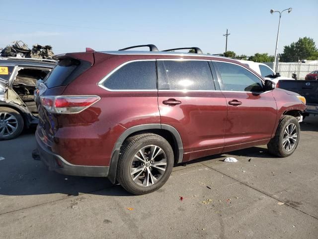 2016 Toyota Highlander XLE