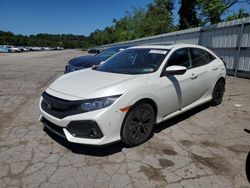 Salvage cars for sale at West Mifflin, PA auction: 2019 Honda Civic EX