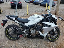 Salvage motorcycles for sale at Oklahoma City, OK auction: 2021 Honda CBR500 RA