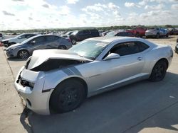 Salvage cars for sale at Grand Prairie, TX auction: 2013 Chevrolet Camaro LS