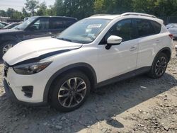 Salvage cars for sale at Waldorf, MD auction: 2016 Mazda CX-5 GT