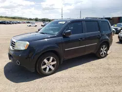 Salvage cars for sale at Colorado Springs, CO auction: 2012 Honda Pilot Touring