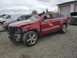 Salvage cars for sale at Eugene, OR auction: 2012 Jeep Grand Cherokee Overland