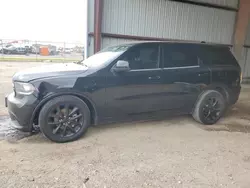 Salvage cars for sale at Houston, TX auction: 2017 Dodge Durango SXT