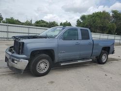 Salvage cars for sale from Copart Corpus Christi, TX: 2015 Chevrolet Silverado C1500 LT