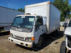 Salvage trucks for sale at Elgin, IL auction: 2005 Isuzu NPR