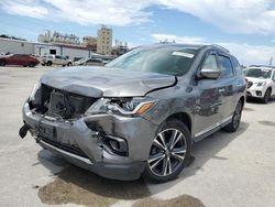 Salvage cars for sale at Greenwell Springs, LA auction: 2019 Nissan Pathfinder S