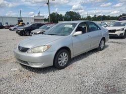 Salvage cars for sale at Montgomery, AL auction: 2005 Toyota Camry LE