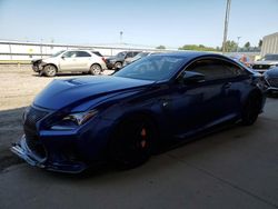 Salvage cars for sale at Dyer, IN auction: 2017 Lexus RC-F