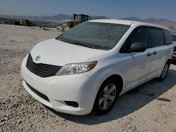 Salvage cars for sale at Magna, UT auction: 2017 Toyota Sienna